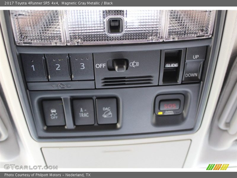 Magnetic Gray Metallic / Black 2017 Toyota 4Runner SR5 4x4