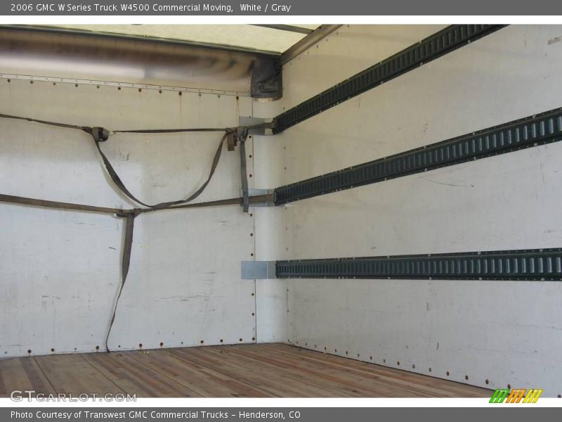 White / Gray 2006 GMC W Series Truck W4500 Commercial Moving