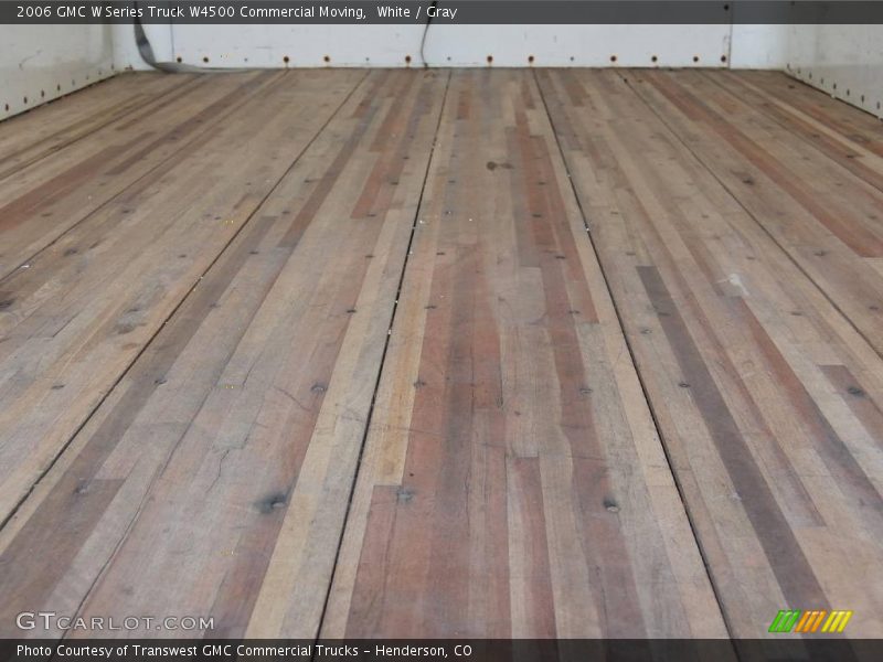 White / Gray 2006 GMC W Series Truck W4500 Commercial Moving