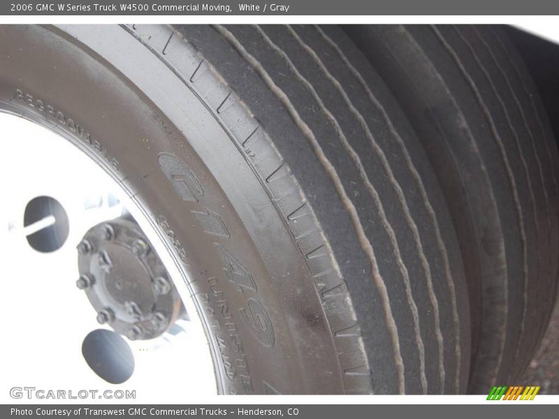 White / Gray 2006 GMC W Series Truck W4500 Commercial Moving