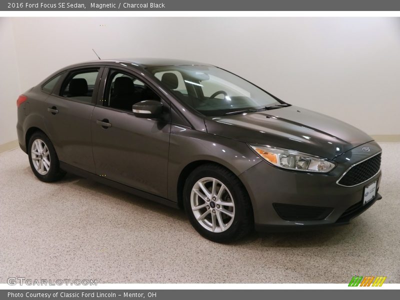 Magnetic / Charcoal Black 2016 Ford Focus SE Sedan