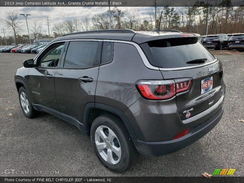 Granite Crystal Metallic / Black 2019 Jeep Compass Latitude 4x4