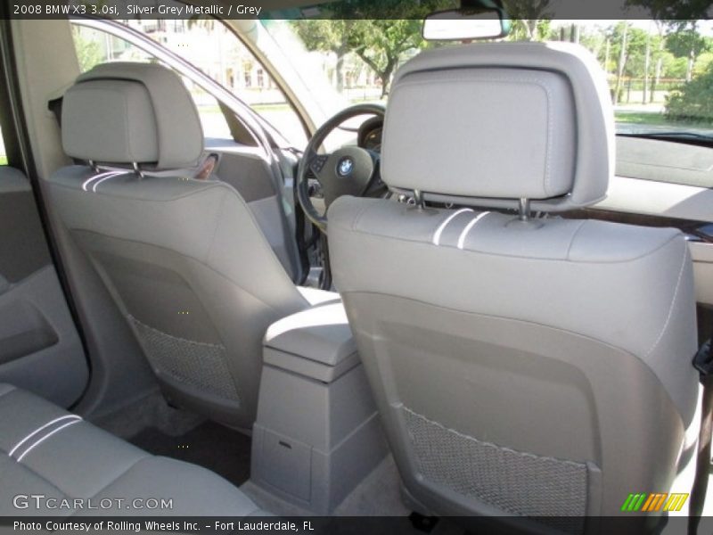 Silver Grey Metallic / Grey 2008 BMW X3 3.0si
