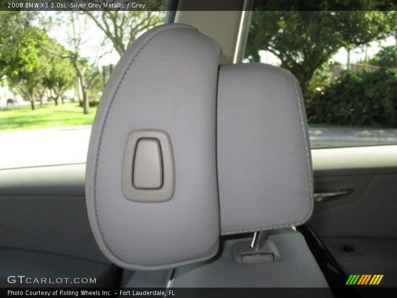 Silver Grey Metallic / Grey 2008 BMW X3 3.0si