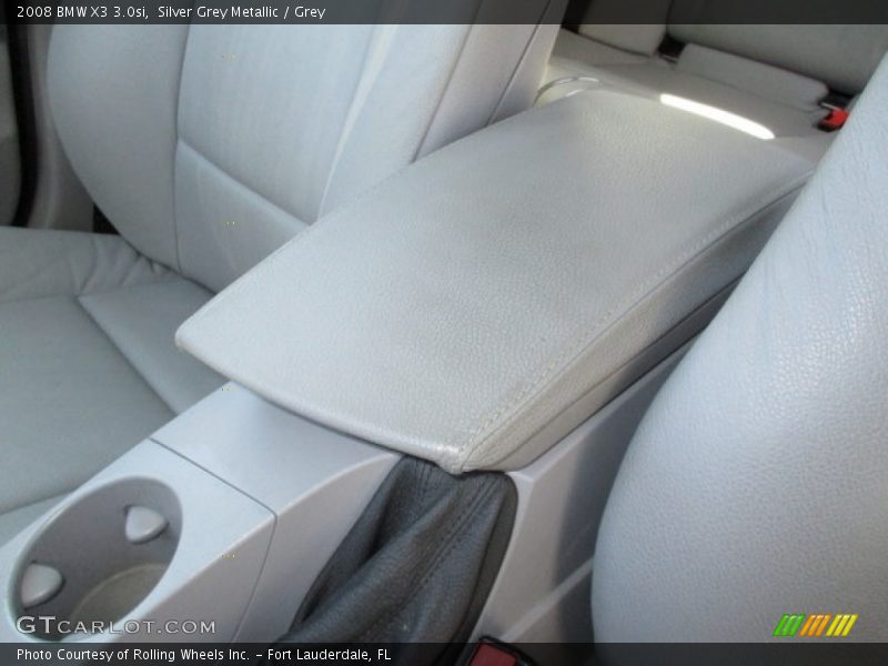 Silver Grey Metallic / Grey 2008 BMW X3 3.0si