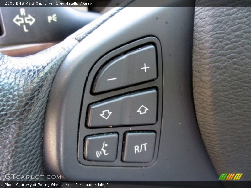 Silver Grey Metallic / Grey 2008 BMW X3 3.0si