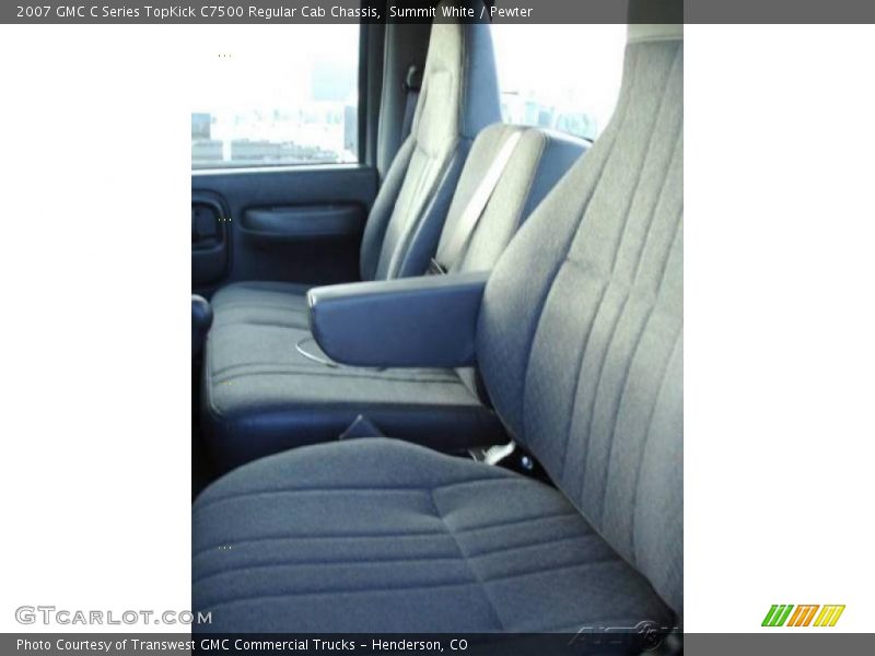 Summit White / Pewter 2007 GMC C Series TopKick C7500 Regular Cab Chassis