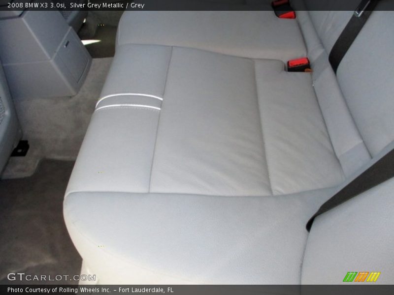 Silver Grey Metallic / Grey 2008 BMW X3 3.0si
