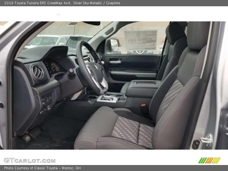 Silver Sky Metallic / Graphite 2019 Toyota Tundra SR5 CrewMax 4x4