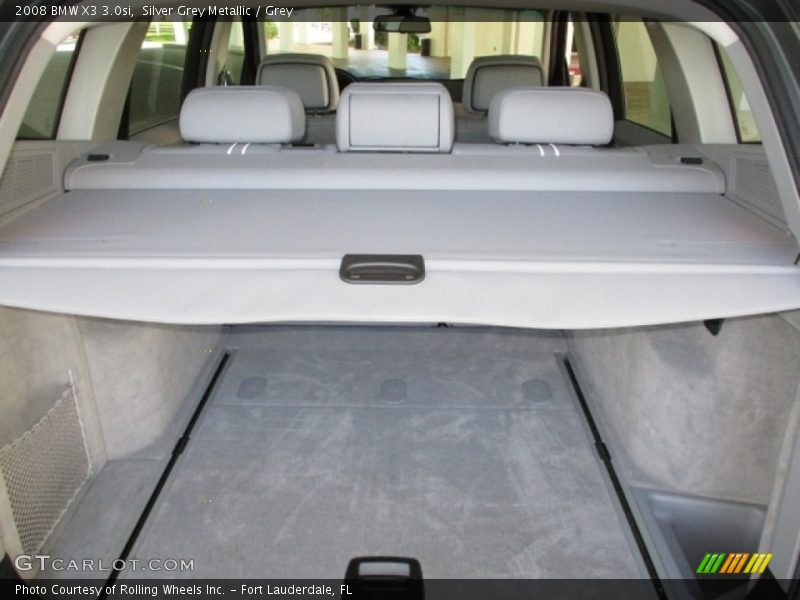 Silver Grey Metallic / Grey 2008 BMW X3 3.0si