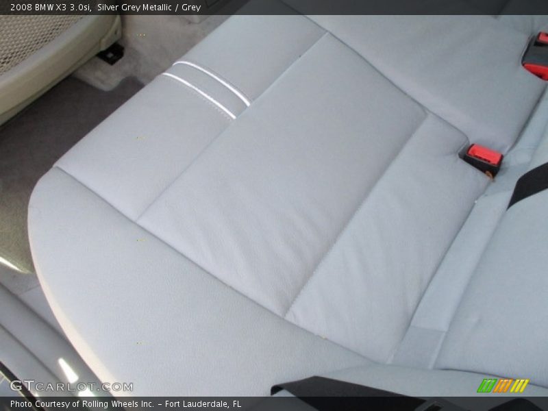 Silver Grey Metallic / Grey 2008 BMW X3 3.0si