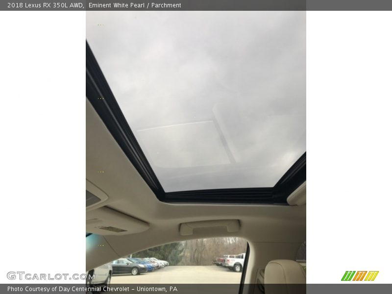 Eminent White Pearl / Parchment 2018 Lexus RX 350L AWD