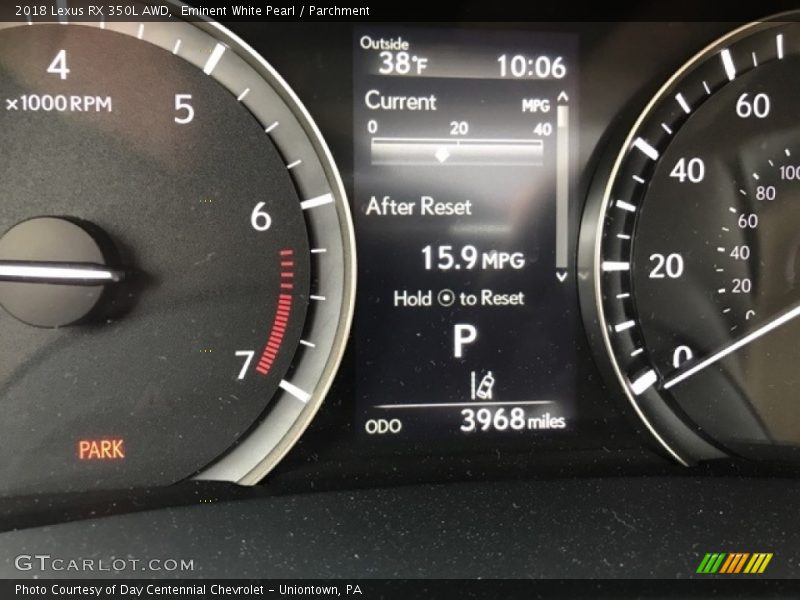 Eminent White Pearl / Parchment 2018 Lexus RX 350L AWD