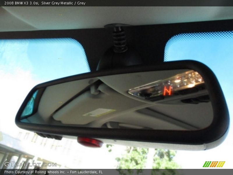 Silver Grey Metallic / Grey 2008 BMW X3 3.0si