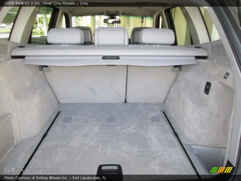 Silver Grey Metallic / Grey 2008 BMW X3 3.0si
