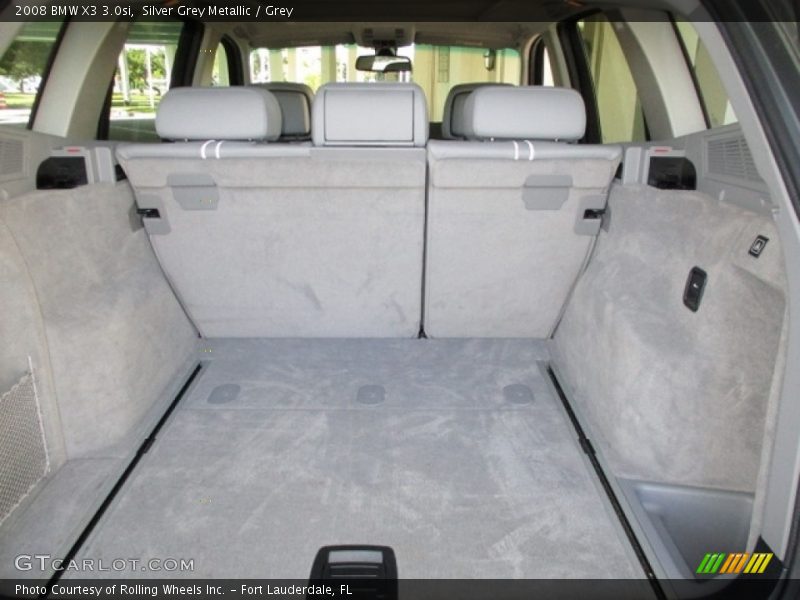 Silver Grey Metallic / Grey 2008 BMW X3 3.0si