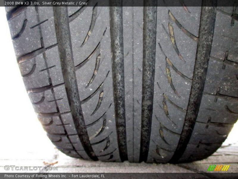 Silver Grey Metallic / Grey 2008 BMW X3 3.0si