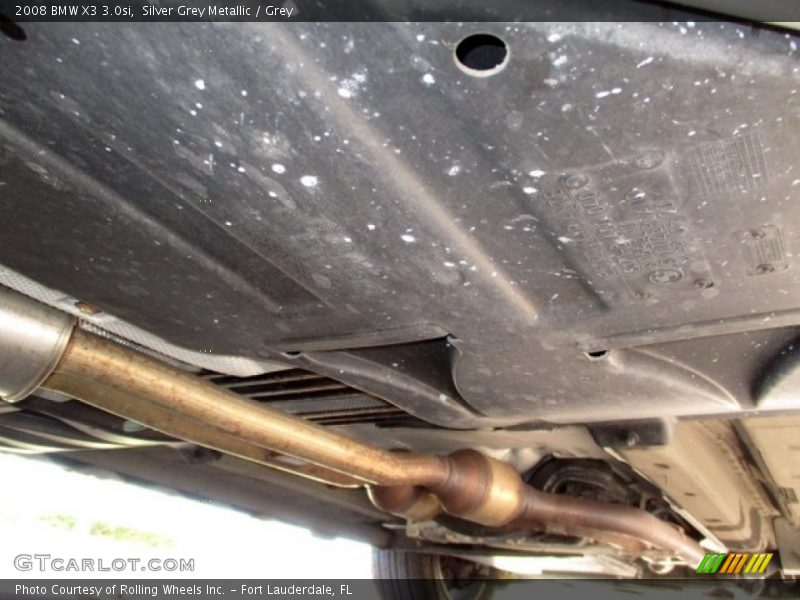 Silver Grey Metallic / Grey 2008 BMW X3 3.0si