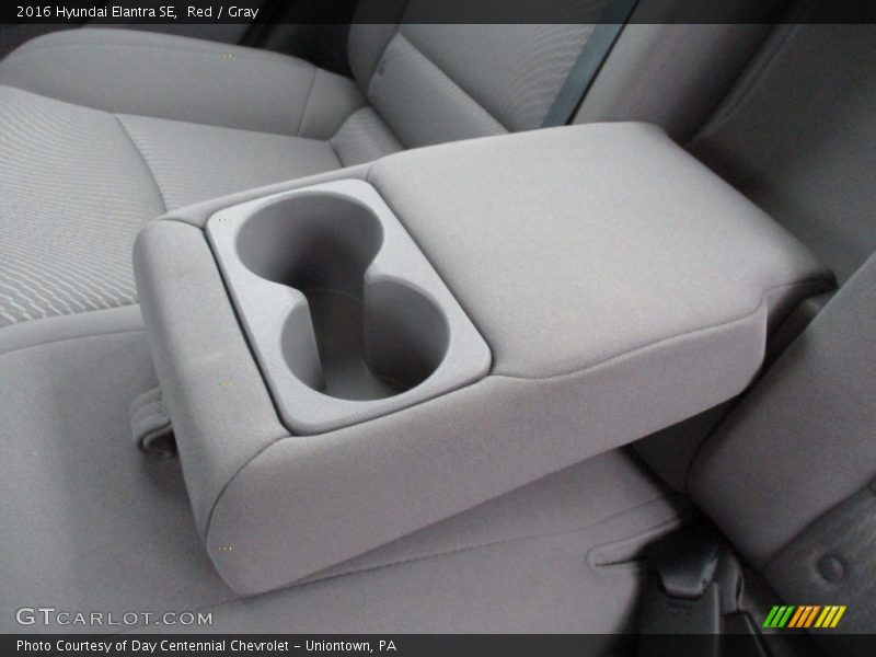 Red / Gray 2016 Hyundai Elantra SE
