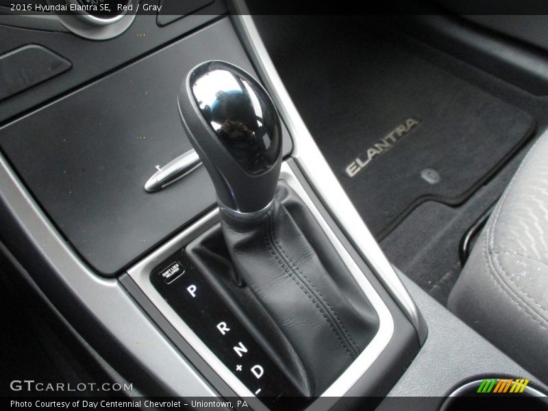 Red / Gray 2016 Hyundai Elantra SE