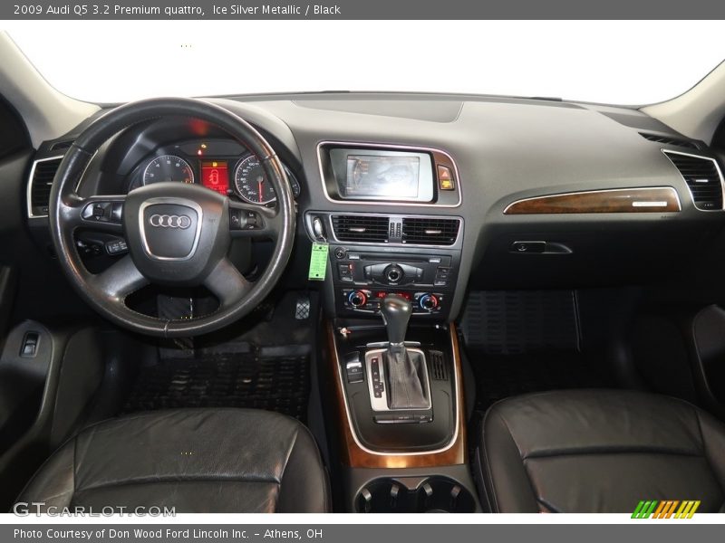 Ice Silver Metallic / Black 2009 Audi Q5 3.2 Premium quattro
