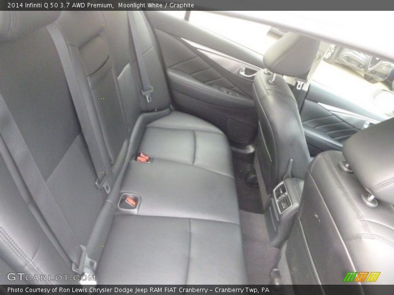 Moonlight White / Graphite 2014 Infiniti Q 50 3.7 AWD Premium