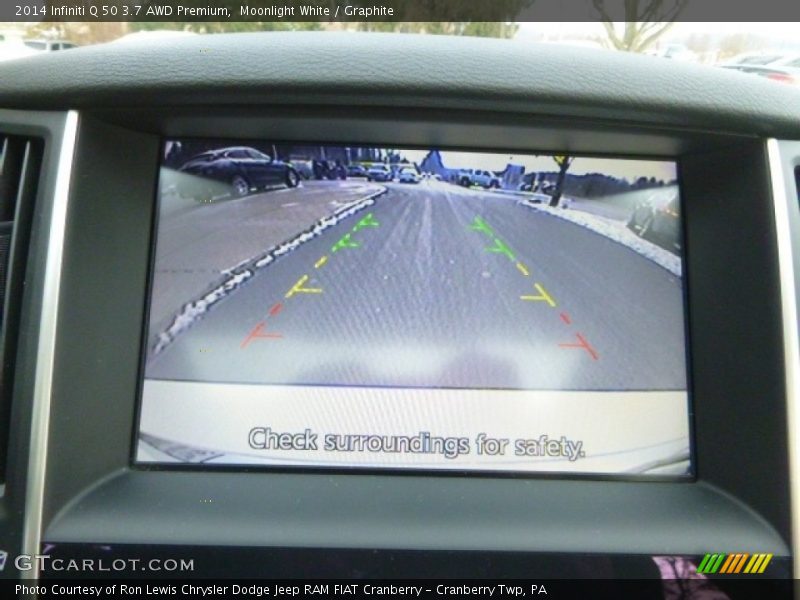 Moonlight White / Graphite 2014 Infiniti Q 50 3.7 AWD Premium
