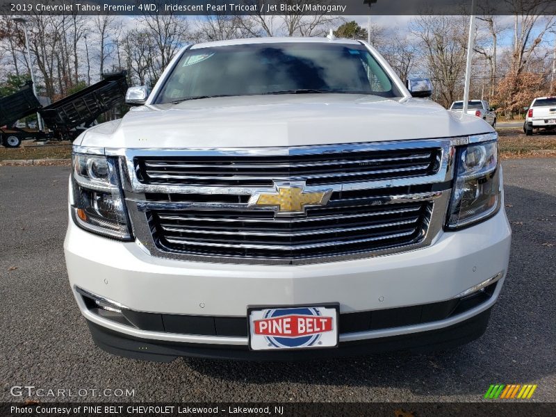 Iridescent Pearl Tricoat / Jet Black/Mahogany 2019 Chevrolet Tahoe Premier 4WD