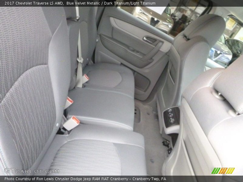 Blue Velvet Metallic / Dark Titanium/Light Titanium 2017 Chevrolet Traverse LS AWD