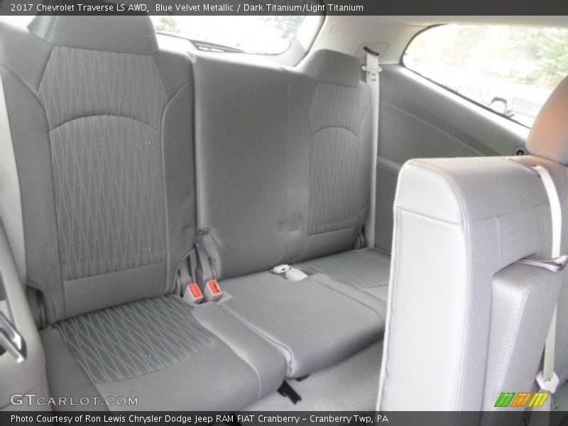 Blue Velvet Metallic / Dark Titanium/Light Titanium 2017 Chevrolet Traverse LS AWD