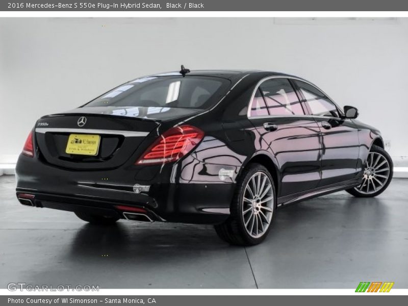 Black / Black 2016 Mercedes-Benz S 550e Plug-In Hybrid Sedan