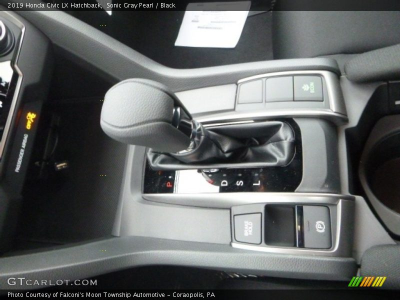  2019 Civic LX Hatchback CVT Automatic Shifter