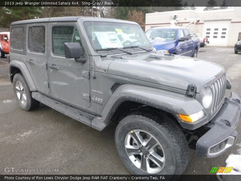  2019 Wrangler Unlimited Sahara 4x4 Sting-Gray