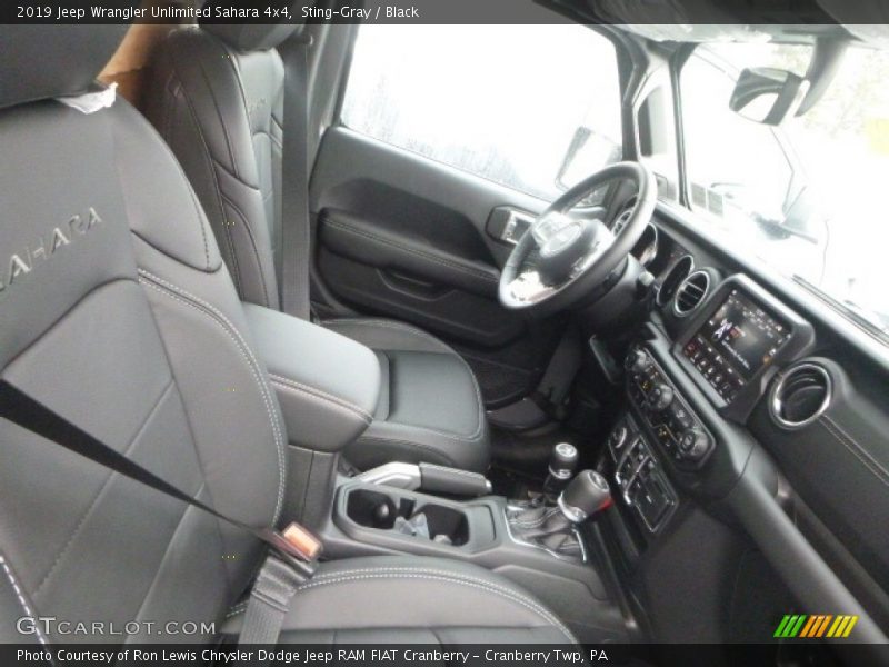  2019 Wrangler Unlimited Sahara 4x4 Black Interior