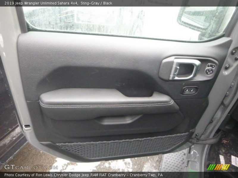 Door Panel of 2019 Wrangler Unlimited Sahara 4x4