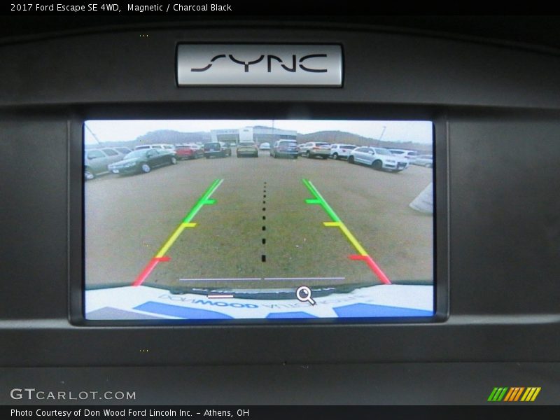 Magnetic / Charcoal Black 2017 Ford Escape SE 4WD