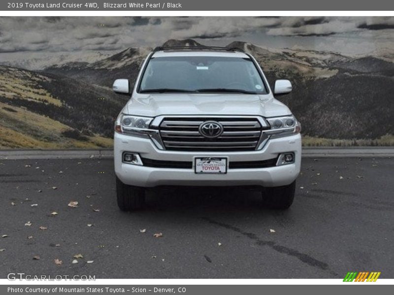 Blizzard White Pearl / Black 2019 Toyota Land Cruiser 4WD