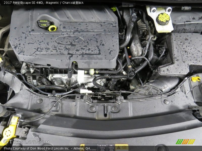 Magnetic / Charcoal Black 2017 Ford Escape SE 4WD