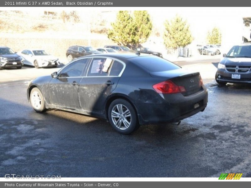 Black Obsidian / Graphite 2011 Infiniti G 37 x AWD Sedan