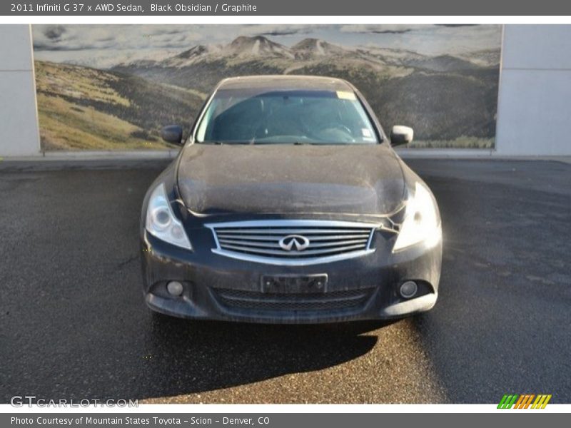 Black Obsidian / Graphite 2011 Infiniti G 37 x AWD Sedan