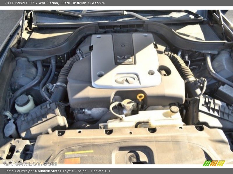Black Obsidian / Graphite 2011 Infiniti G 37 x AWD Sedan