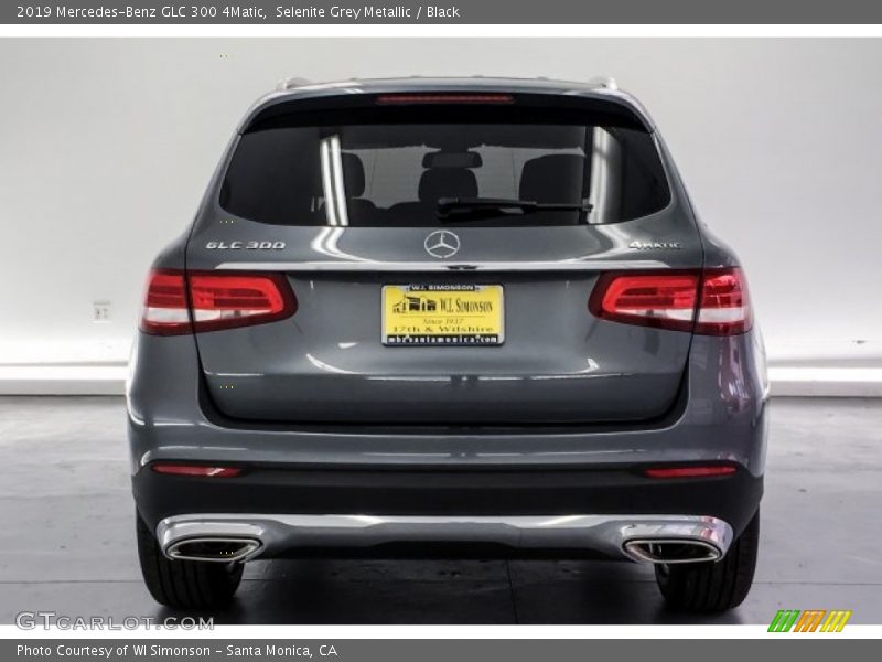 Selenite Grey Metallic / Black 2019 Mercedes-Benz GLC 300 4Matic