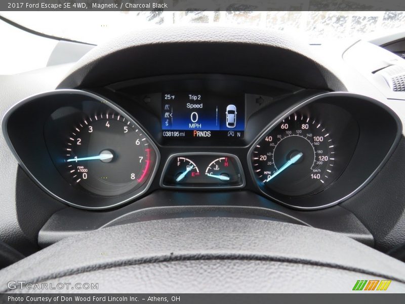 Magnetic / Charcoal Black 2017 Ford Escape SE 4WD