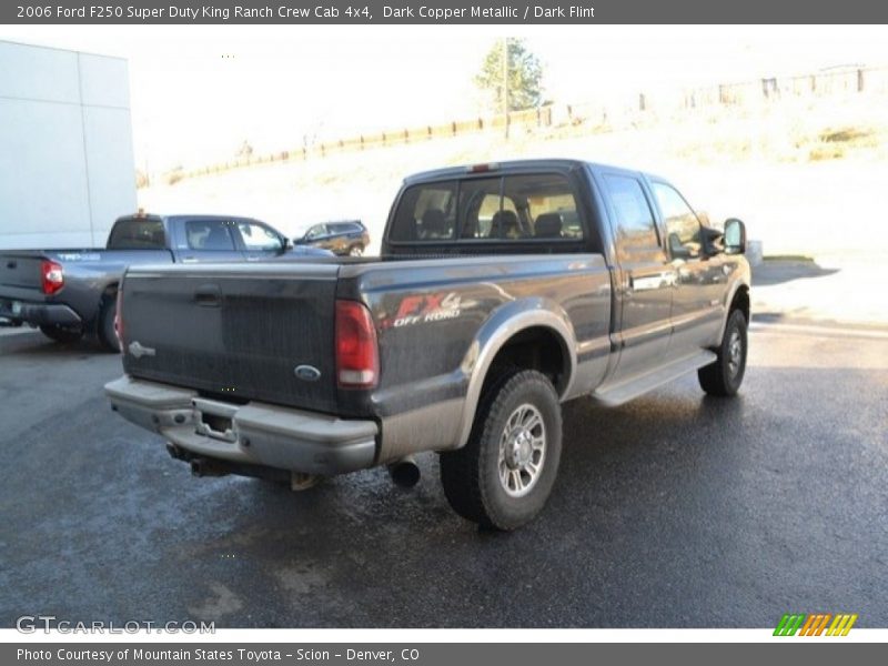 Dark Copper Metallic / Dark Flint 2006 Ford F250 Super Duty King Ranch Crew Cab 4x4