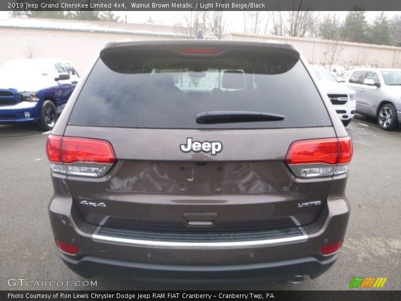 Walnut Brown Metallic / Light Frost Beige/Black 2019 Jeep Grand Cherokee Limited 4x4