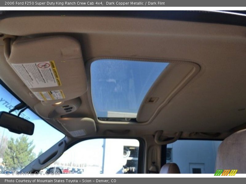 Dark Copper Metallic / Dark Flint 2006 Ford F250 Super Duty King Ranch Crew Cab 4x4