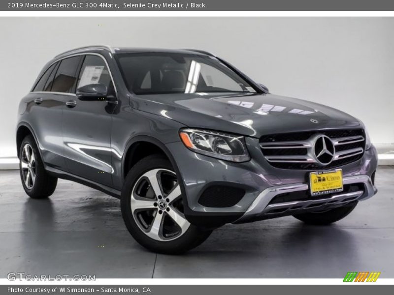 Selenite Grey Metallic / Black 2019 Mercedes-Benz GLC 300 4Matic