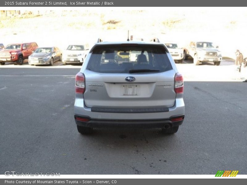 Ice Silver Metallic / Black 2015 Subaru Forester 2.5i Limited