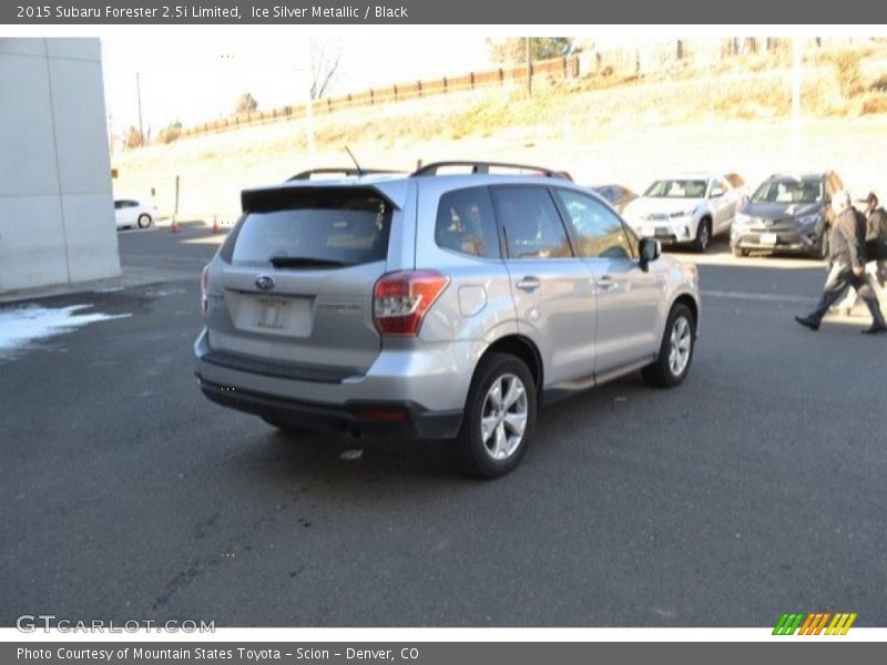 Ice Silver Metallic / Black 2015 Subaru Forester 2.5i Limited