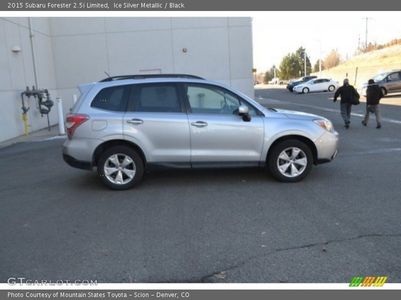 Ice Silver Metallic / Black 2015 Subaru Forester 2.5i Limited